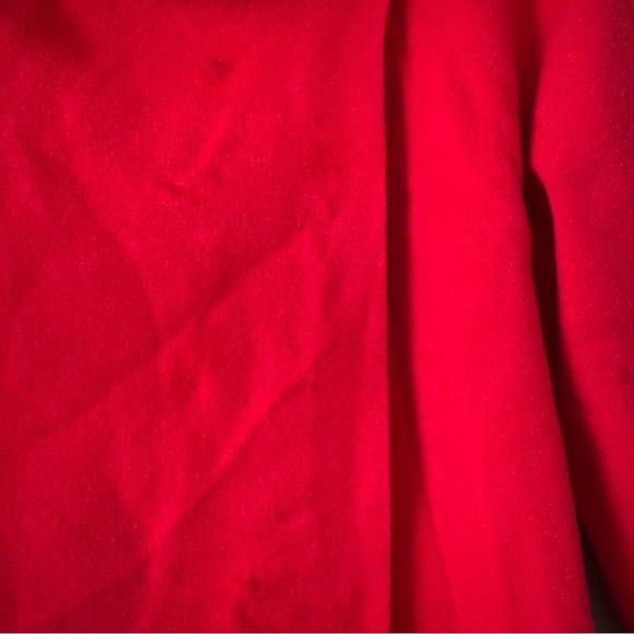 NWT Adrienne Vittadini Red Cardigan Size M - Picture 9 of 10